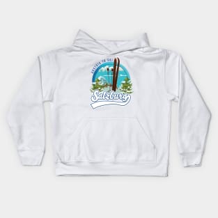 Salzburg Austria to ski Kids Hoodie